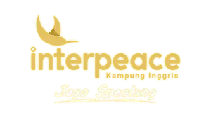 Kampung Inggris Pare Interpeace Logo Gold